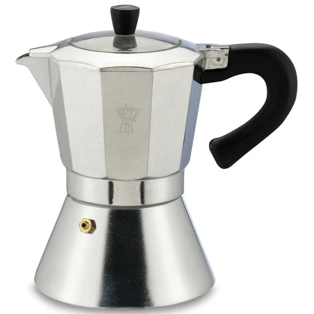 Pezzetti Espressokocher Bellexpress 6 Tassen Aluminium